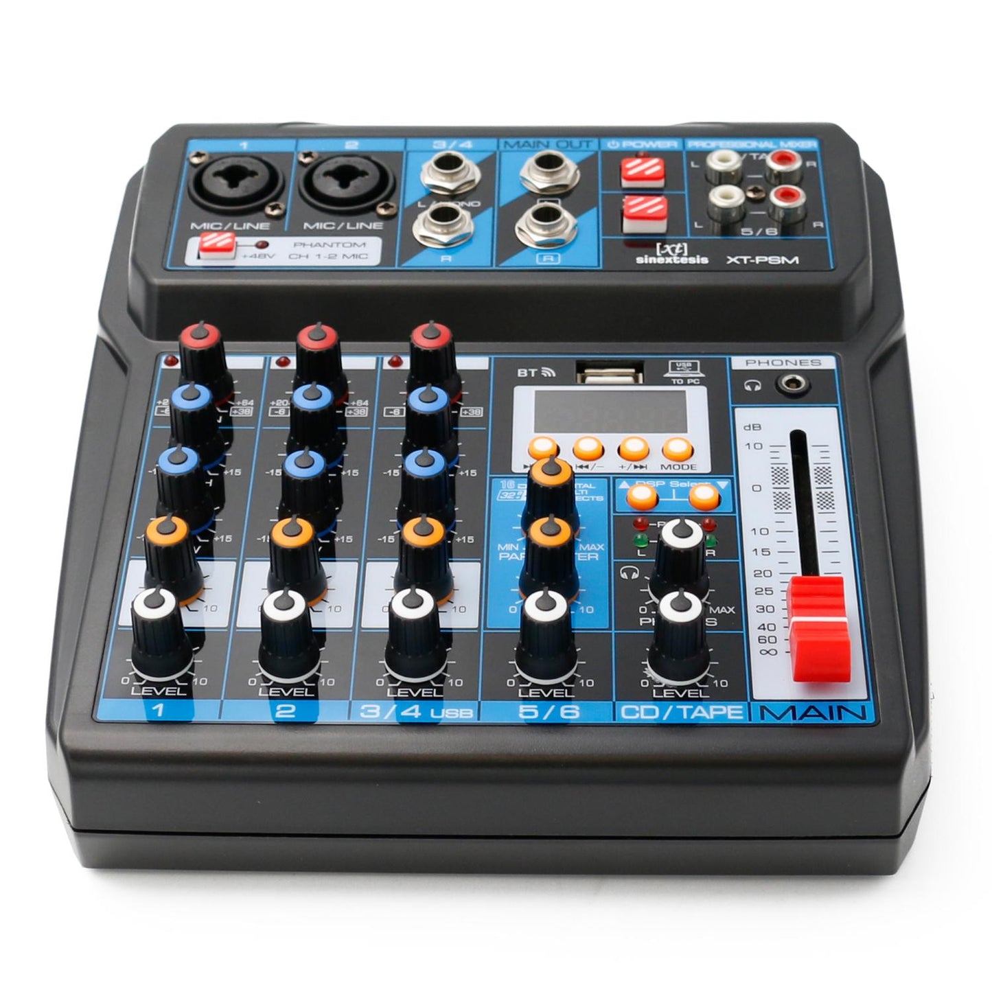 SINEXTESIS XTPSM MIXER 6 CANALI