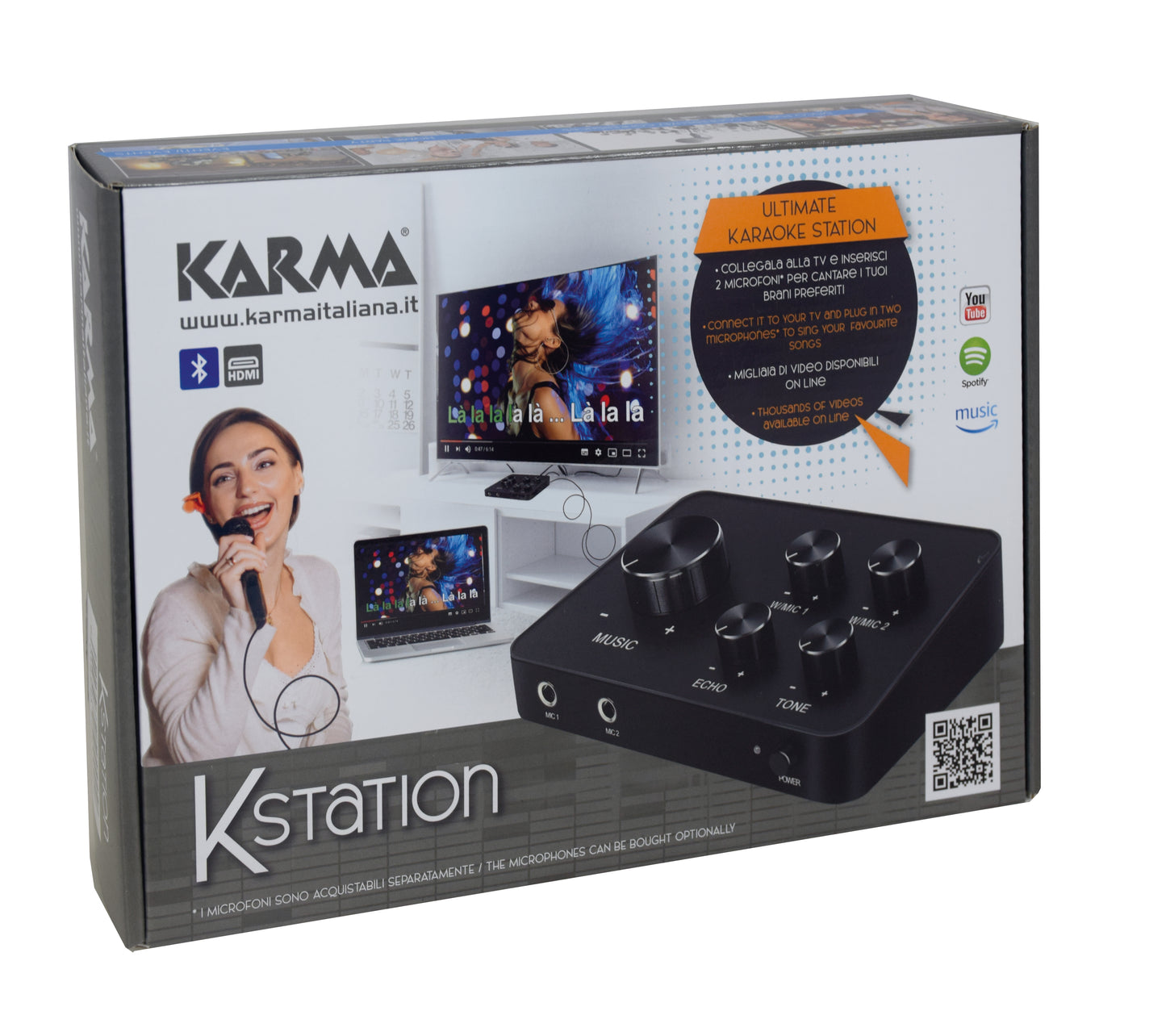 KARMA KSTATION KARAOKE MACHINE