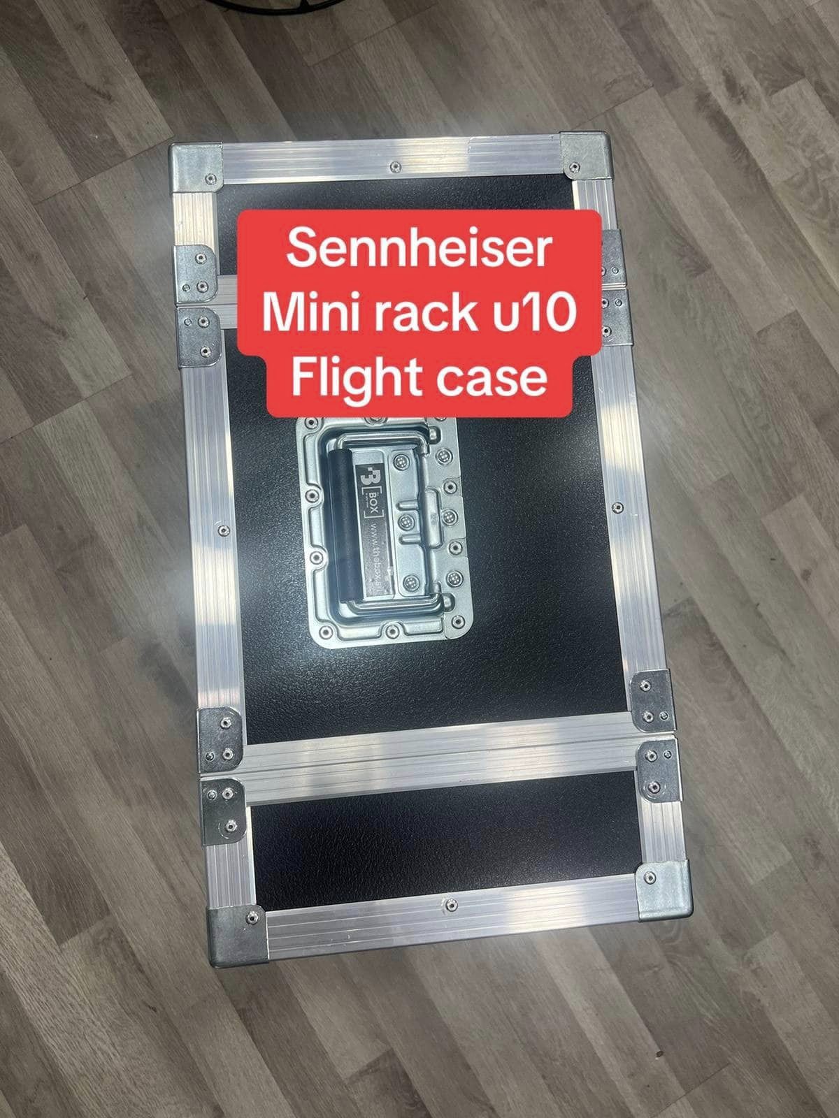 SENNHEISER RKL7SHZ10UM MINI RACK 10U FLIGHT CASE