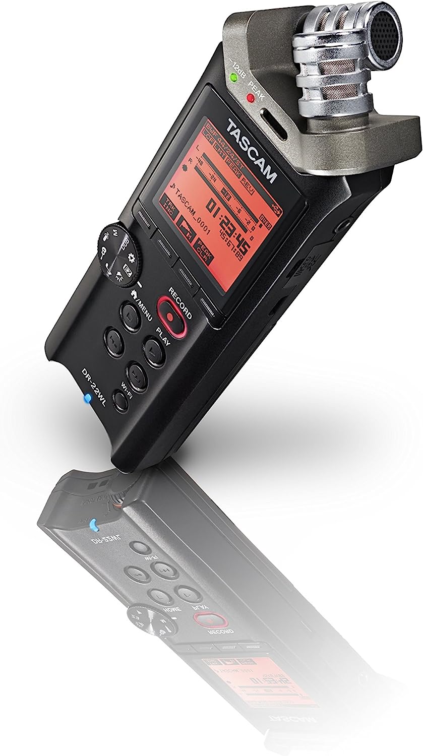 TASCAM DR22WL REGISTRATORE PCM LINEARE PORTATILE C/WI-FI