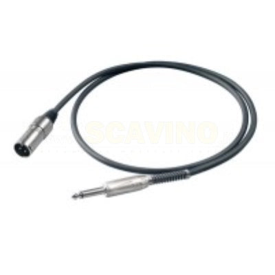 Proel BULK220LU1 Cavo XLRM-Jack (1mt)