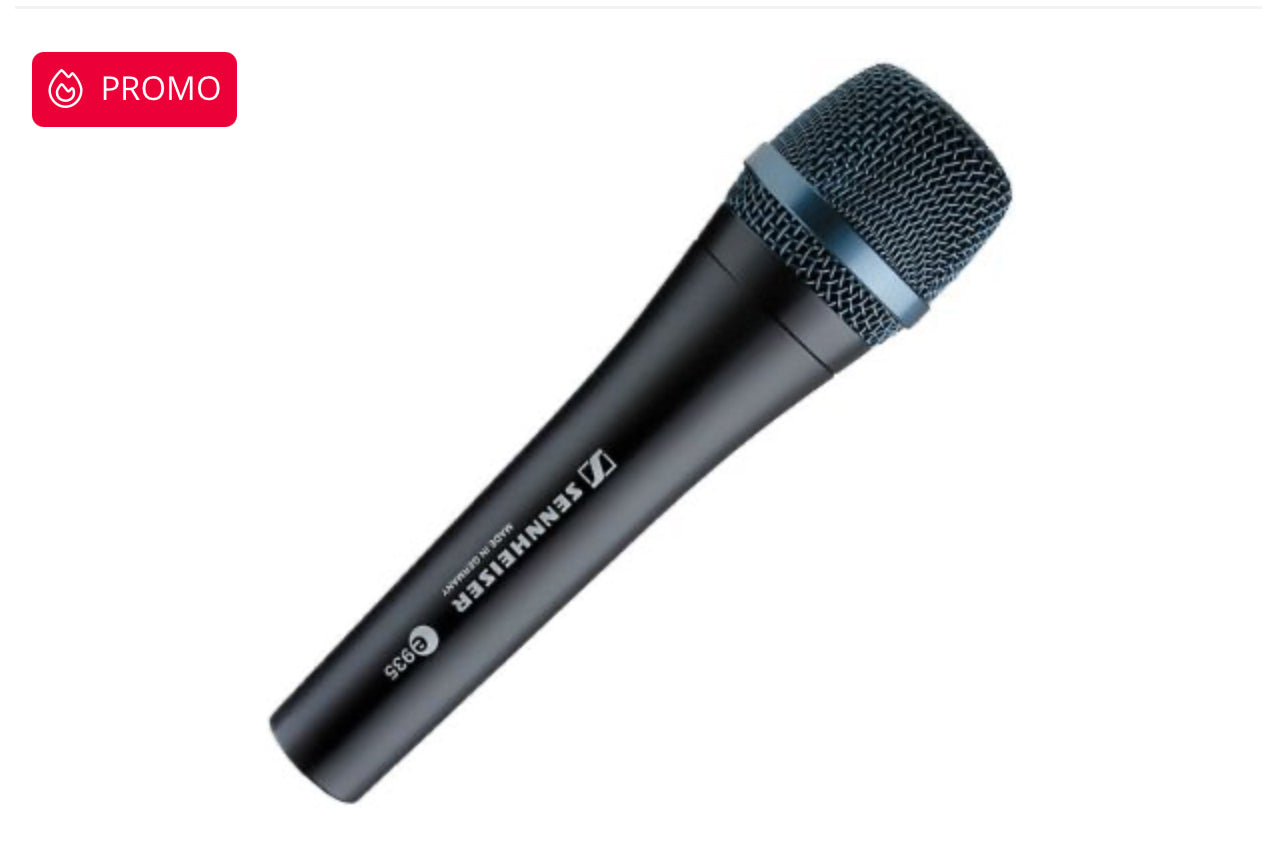 Sennheiser E835 da esposizione perfetto