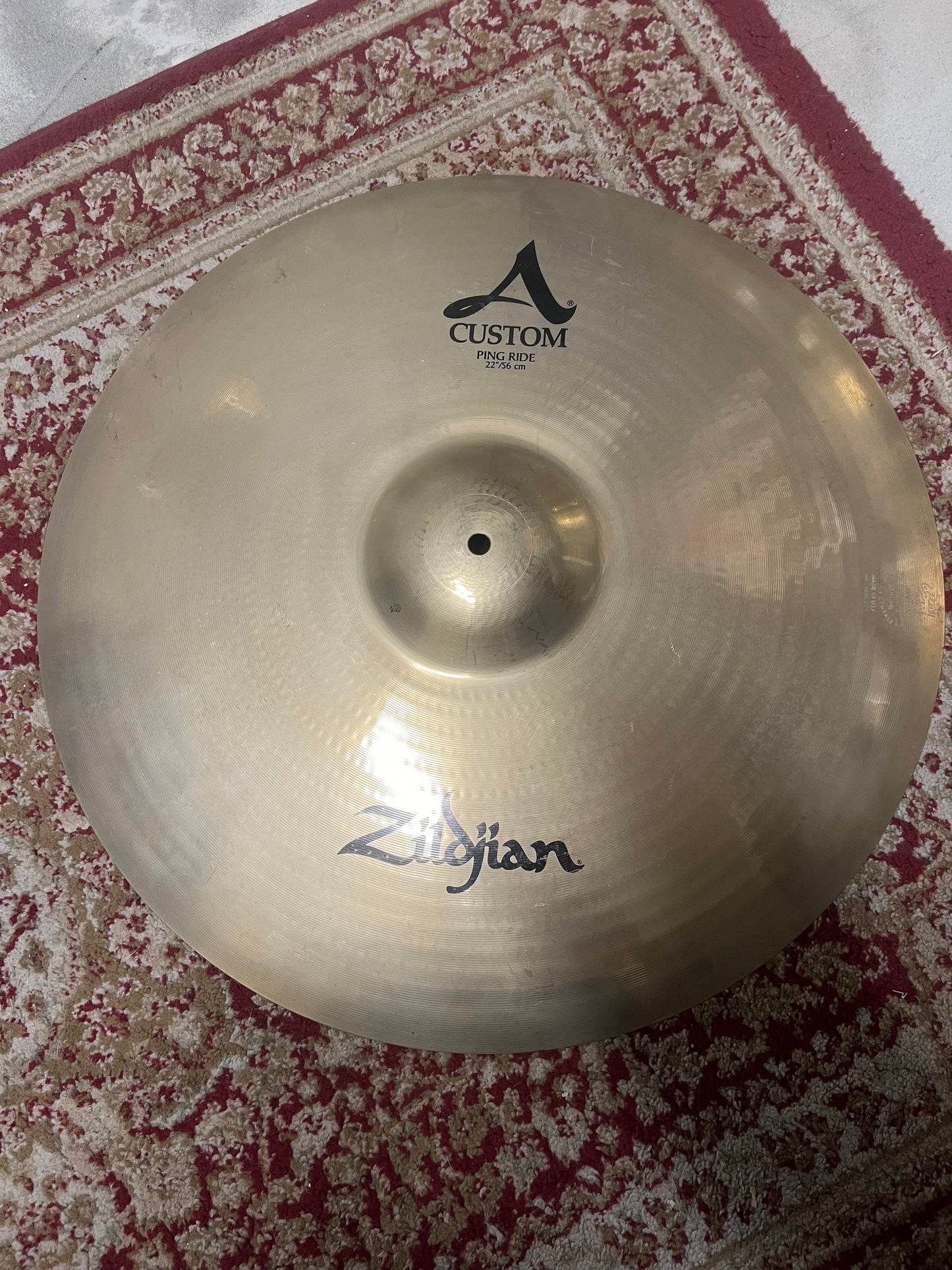 Zildjian a Custom ride 22” usato