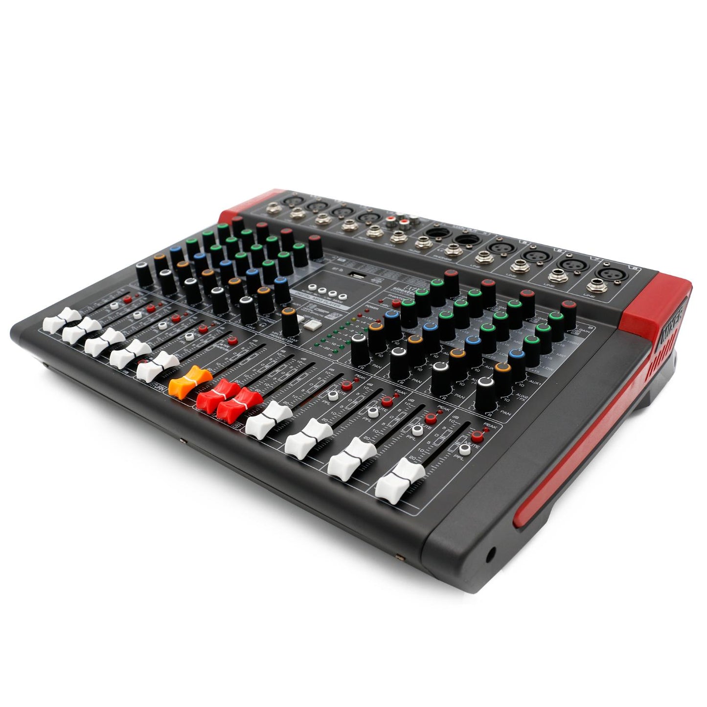 SINEXTESIS EVOMIX 08 USB Mixer/Scheda Audio 8 canali, multieffetto DSP, interfaccia USB, lettore Mp3, Bluetooth
