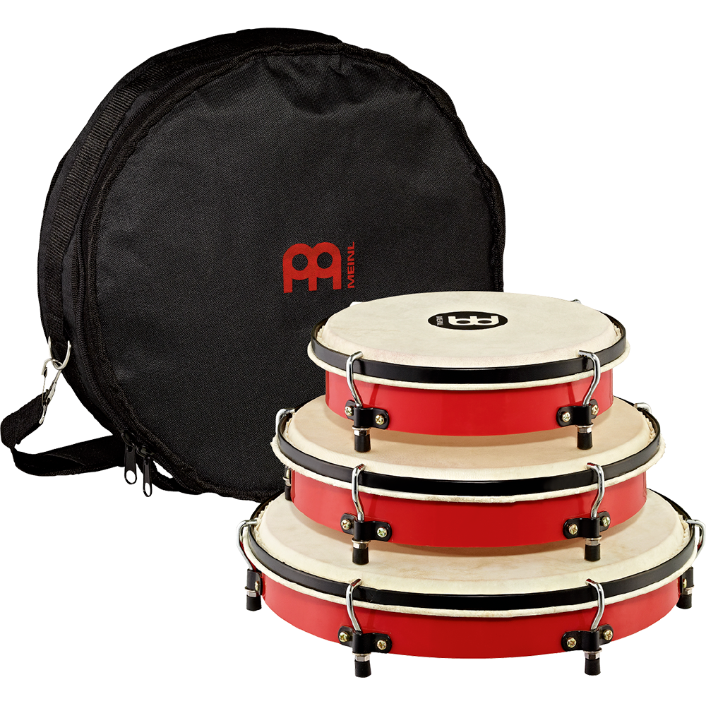 MEINL PL SET 3 TAMBURI ACCORDABILI 8"+10"+12" ACCORDABILI CON BORSA