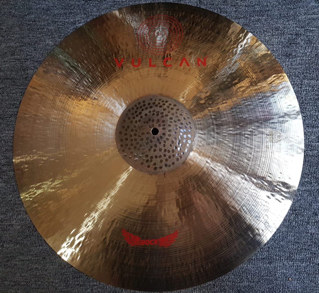 VULCAN CYMBALS ROCK RIDE 22"