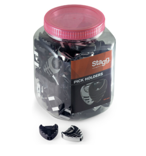 STAGG PHB-100 BK/CR PORTA PLETTRI