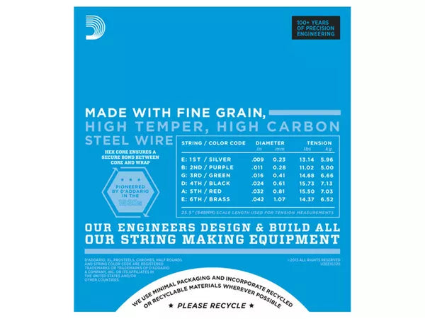 D'ADDARIO EXL120 CORDE CHITARRA ELETTRICA