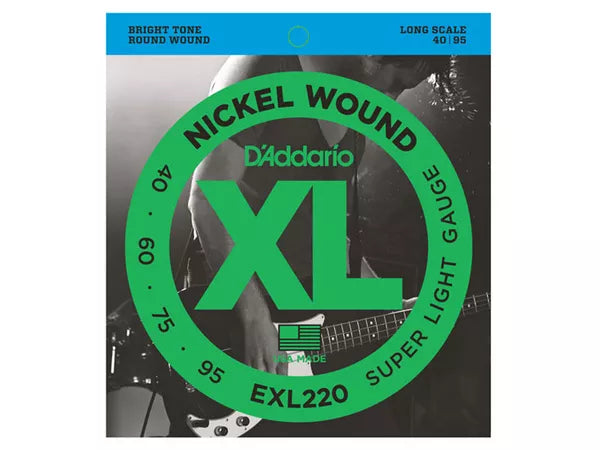 D'ADDARIO EXL220 CORDE BASSO ELETTRICO 040