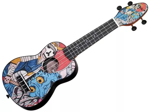 KEIKI K2 SR UKULELE SOPRANO SAMURAI KIT COMPLETO