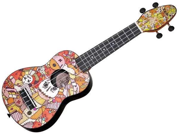 KEIKI K2 VP UKULELE SOPRANO VOODOO KIT COMPLETO