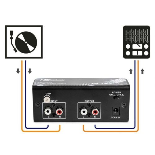POWER DYNAMICS PDX010 Preamplificatore Phono