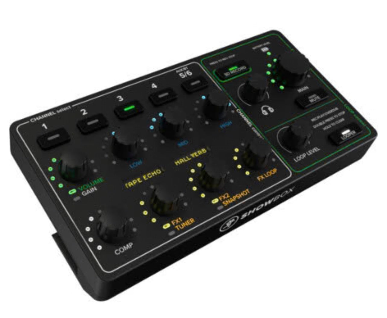 Mackie design showbox diffusore attivo 400w peak multimediale con mixer a batteria