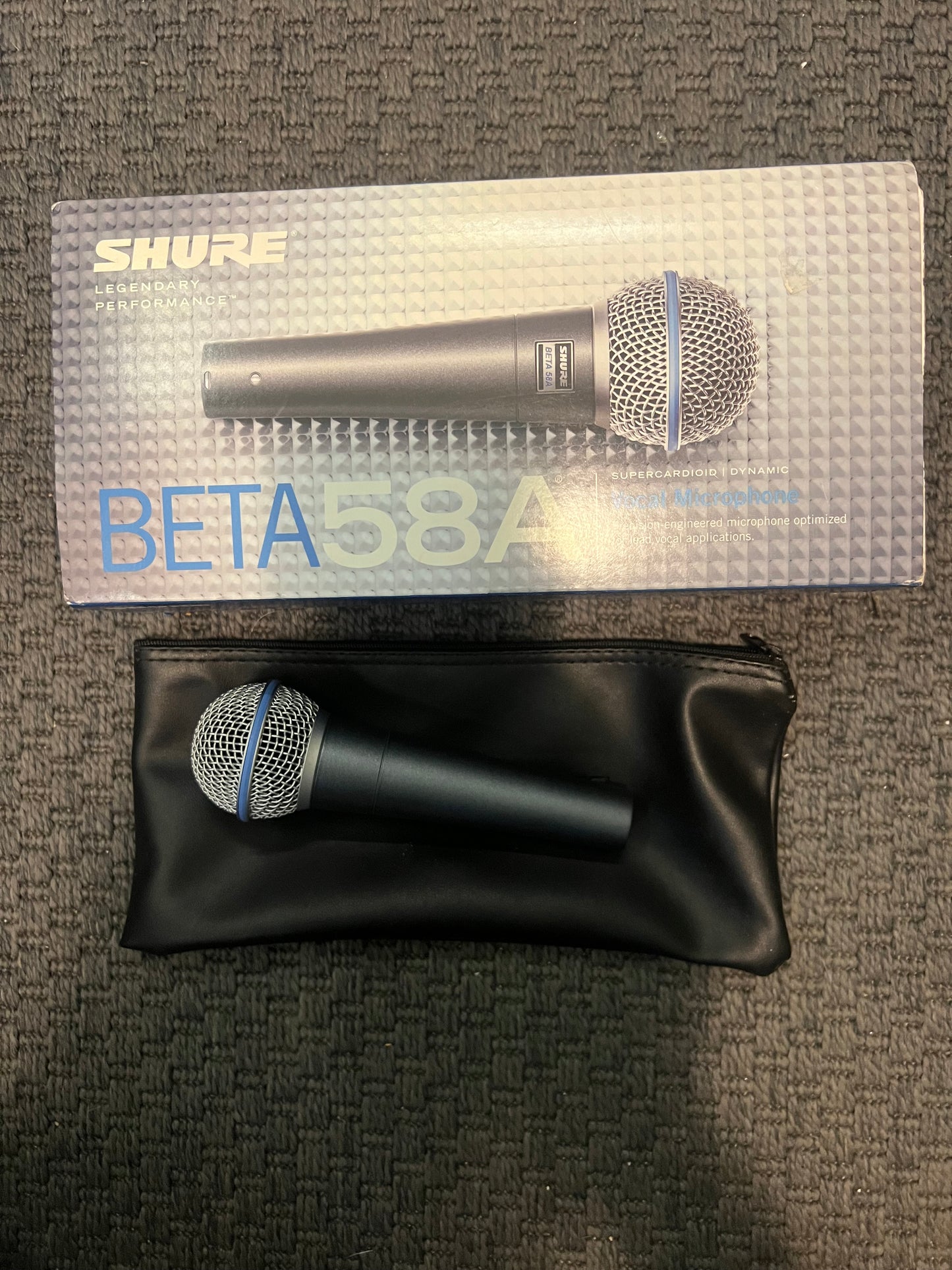 Shure beta 58 da esposizione