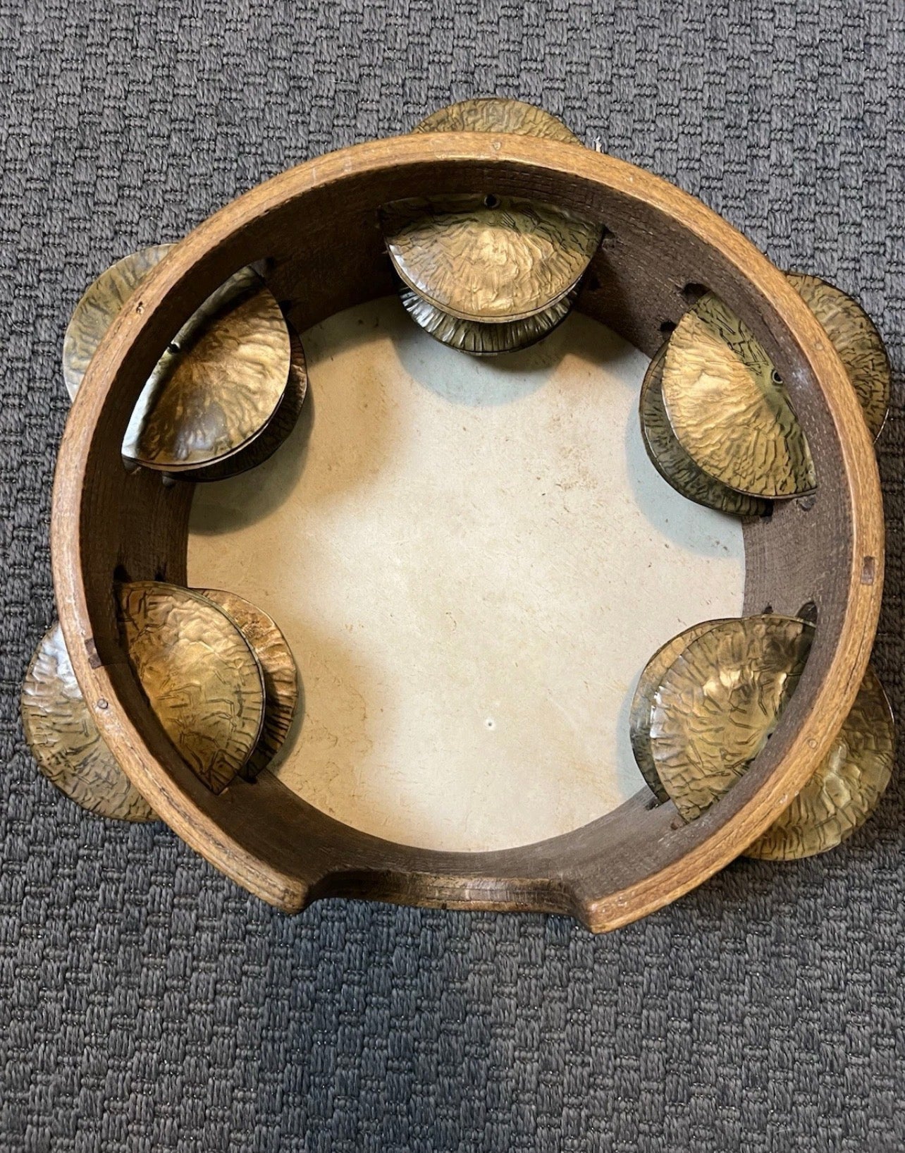 Mazhar ProfessionaleCon Piattini Di Ottone Pesante Di Altissima Costruzione 33cm