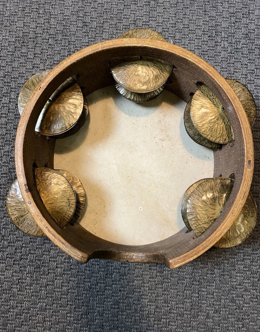 Mazhar ProfessionaleCon Piattini Di Ottone Pesante Di Altissima Costruzione 33cm