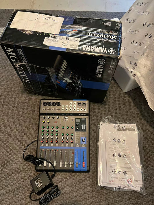 Yamaha Mg10xuf Mixer 10 Canali USB Professionale Perfetto 1 Anno Garanzia