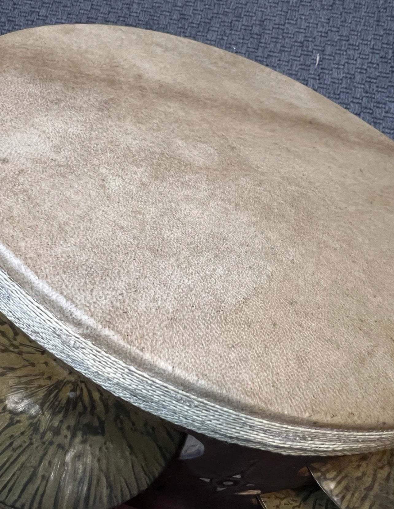 Mazhar ProfessionaleCon Piattini Di Ottone Pesante Di Altissima Costruzione 33cm