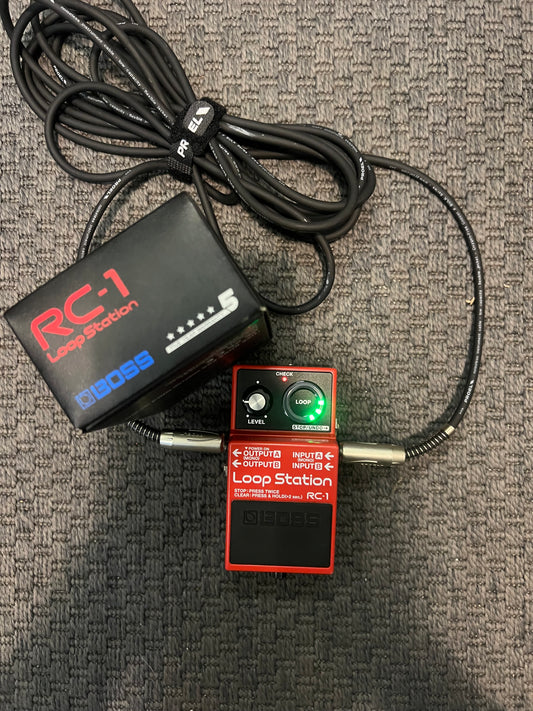 Boss rc1 pedalino loop usato perfetto
