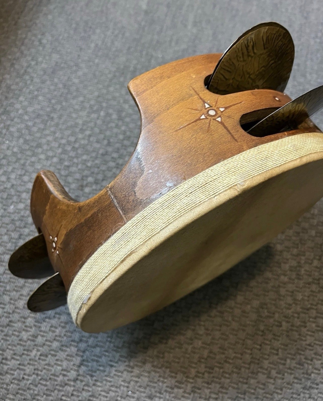 Mazhar ProfessionaleCon Piattini Di Ottone Pesante Di Altissima Costruzione 33cm