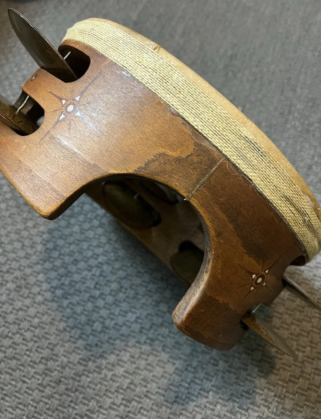 Mazhar ProfessionaleCon Piattini Di Ottone Pesante Di Altissima Costruzione 33cm