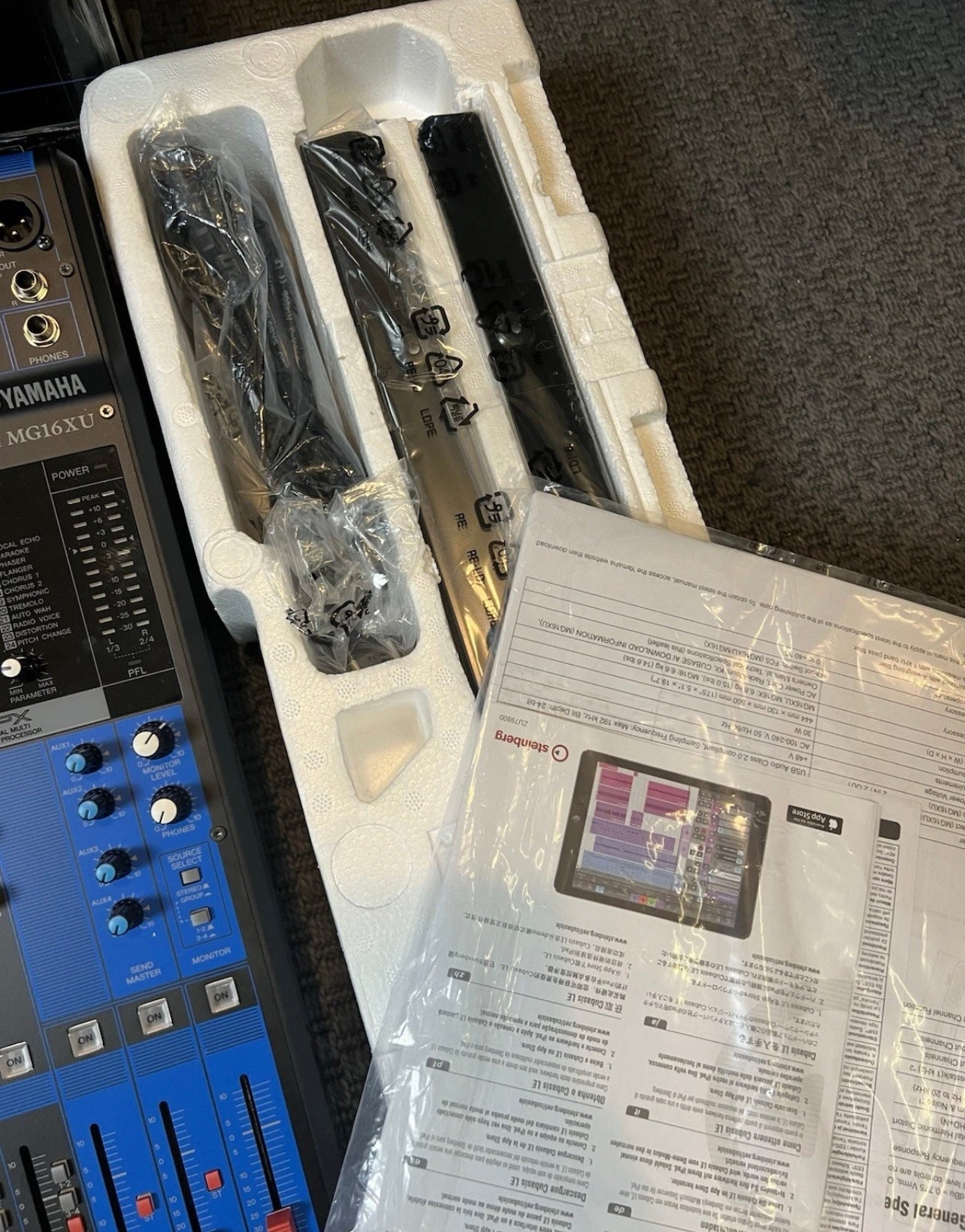 Yamaha Mixer Mg16xu Imballo Originale Garanzia 1 Anno Perfetto