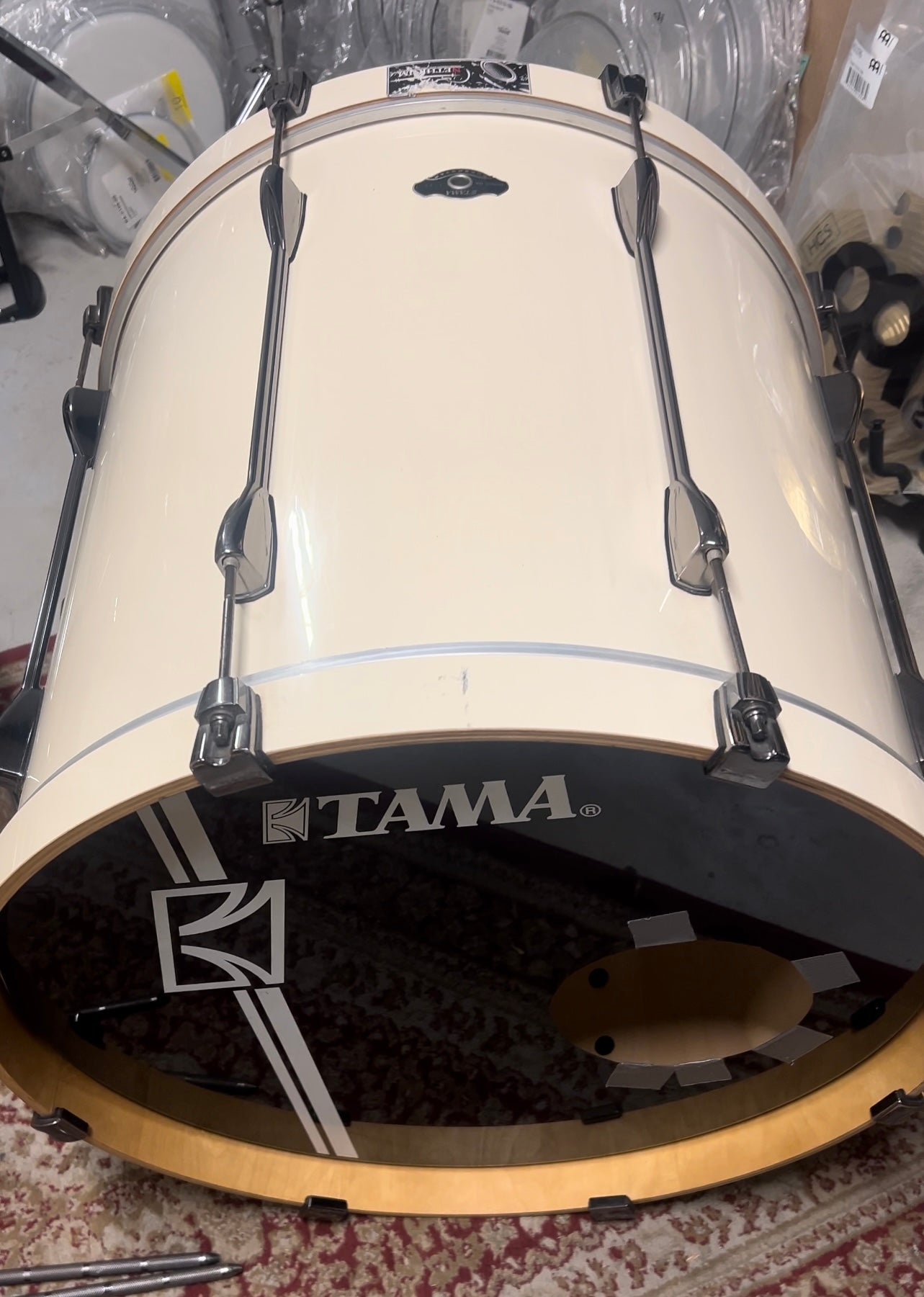 TAMA HYPERDRIVE ALL BIRCH 5 PZ USATA SUGAR WHITE